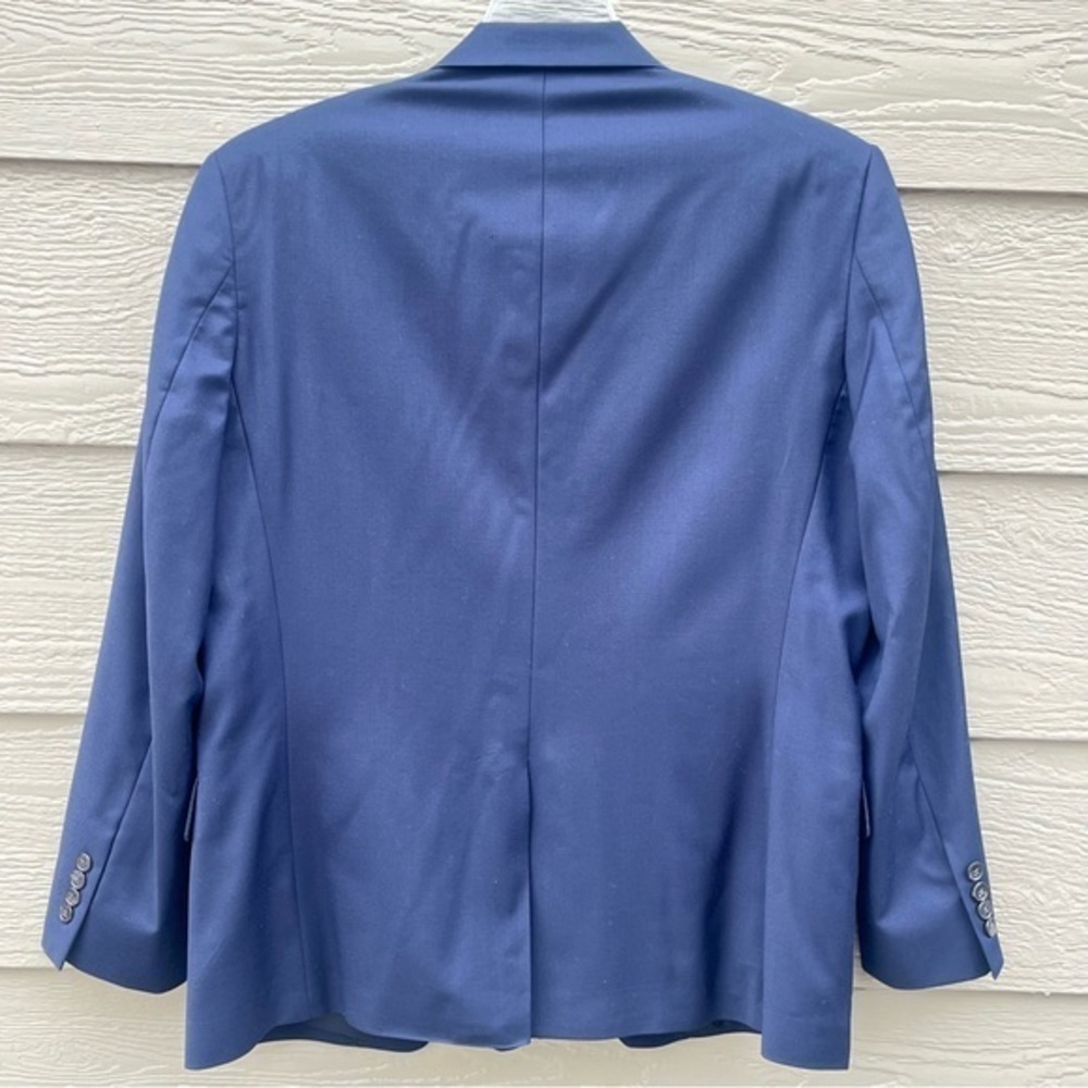 Ralph Lauren Black Label Navy Blazer Sport Coat Jacket 43” Wool Blend Canada - Picture 15 of 15